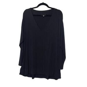 Eloquii Long Sleeve B-neck BlouseWomans Top Plus Size 18/20 Boho Minimalist